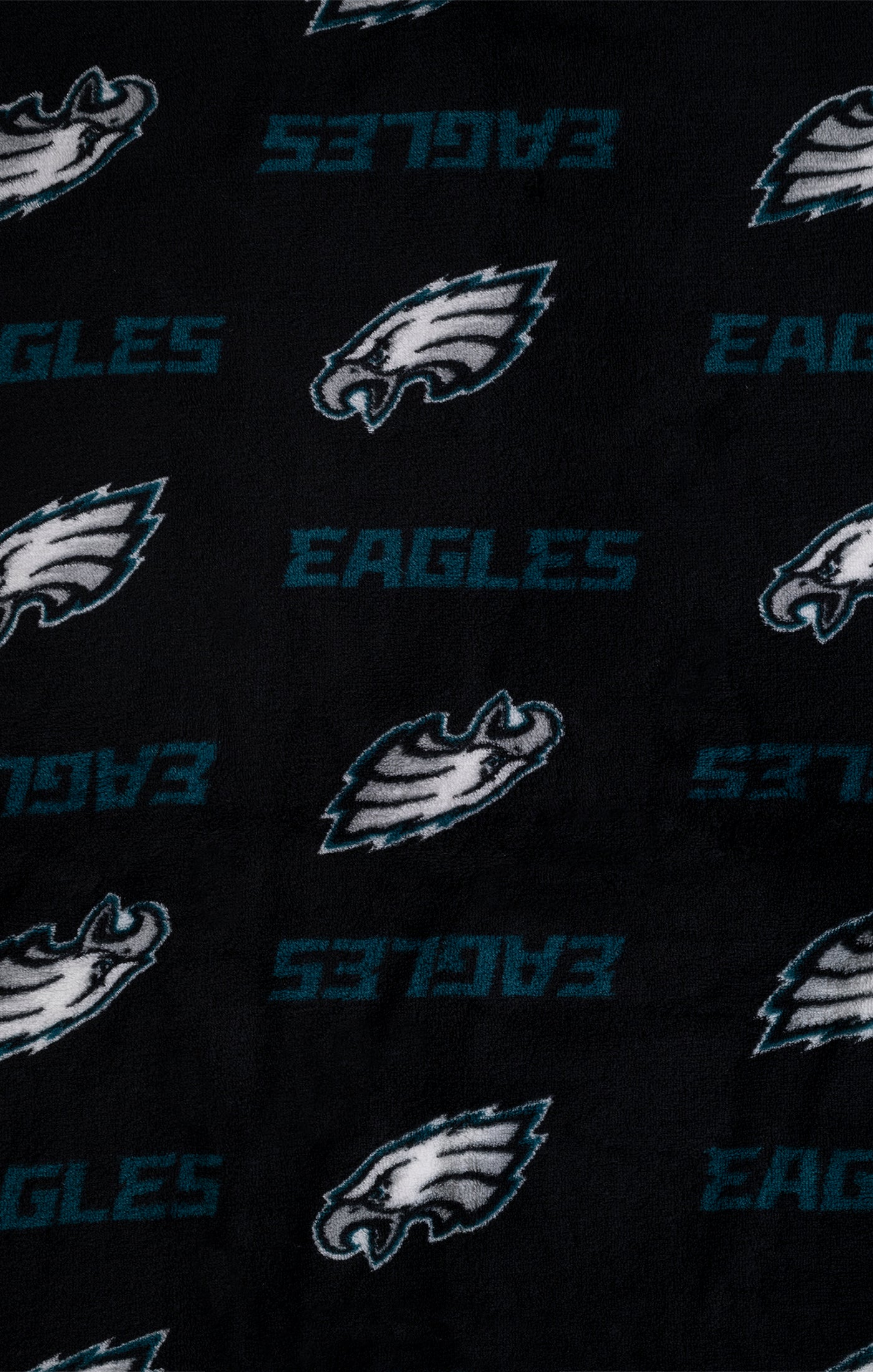 NFL Philadelphia Eagles Coral Fleece Softie Travel Throw Blanket with Team Logos