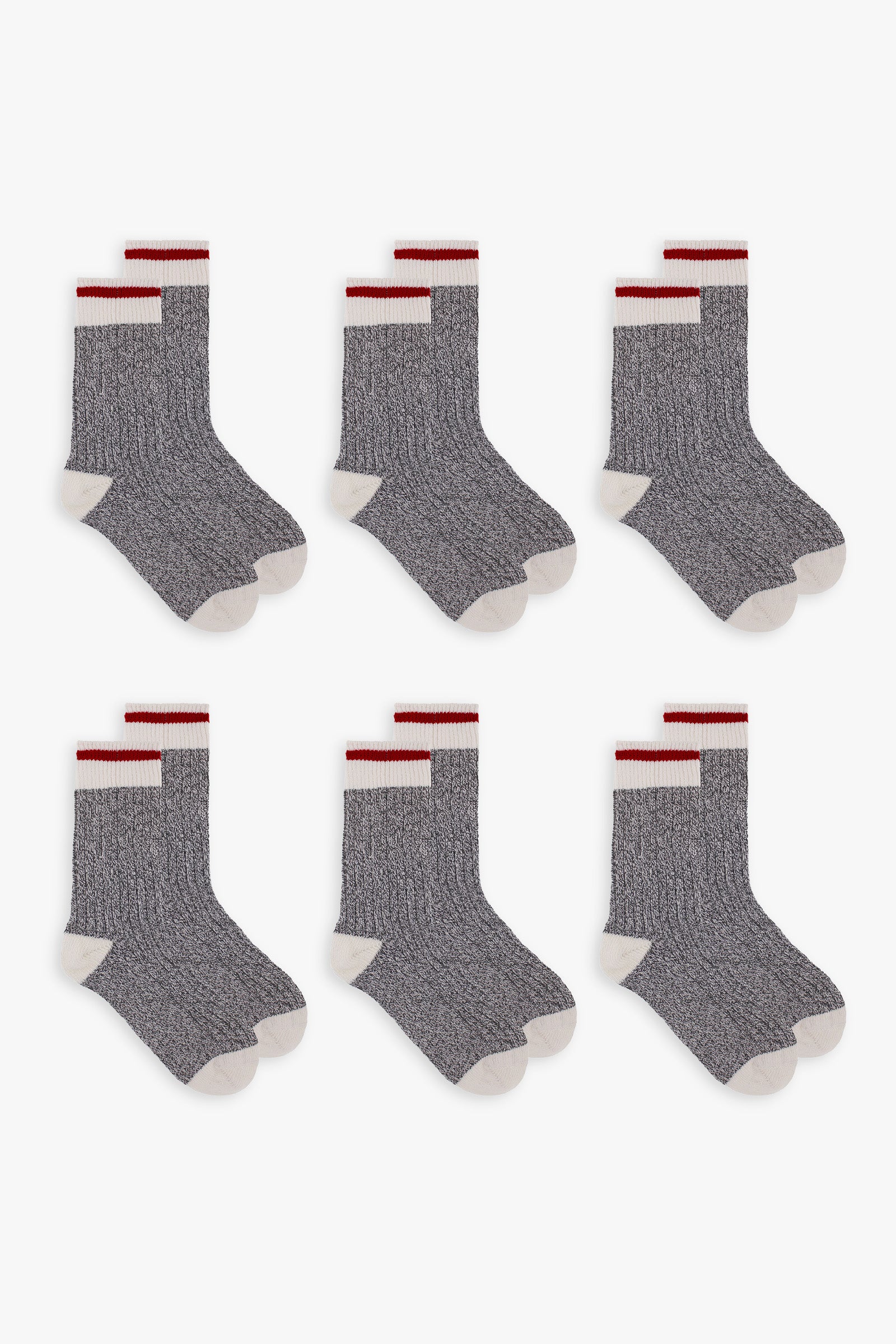 Great Northern Grey Men's Winter Boot Socks