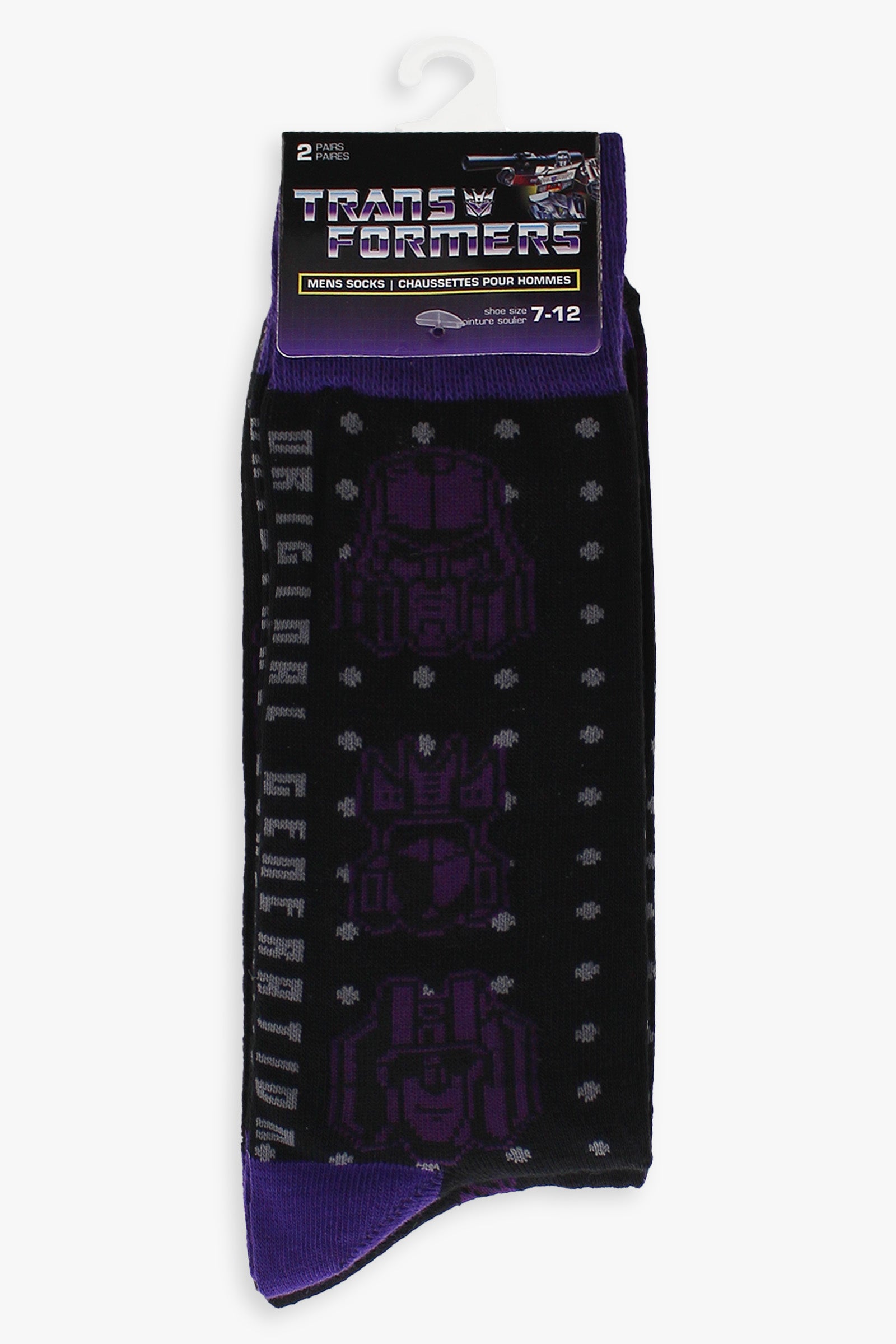 Gertex Transformers 2-Pack Mens Dress Crew Socks