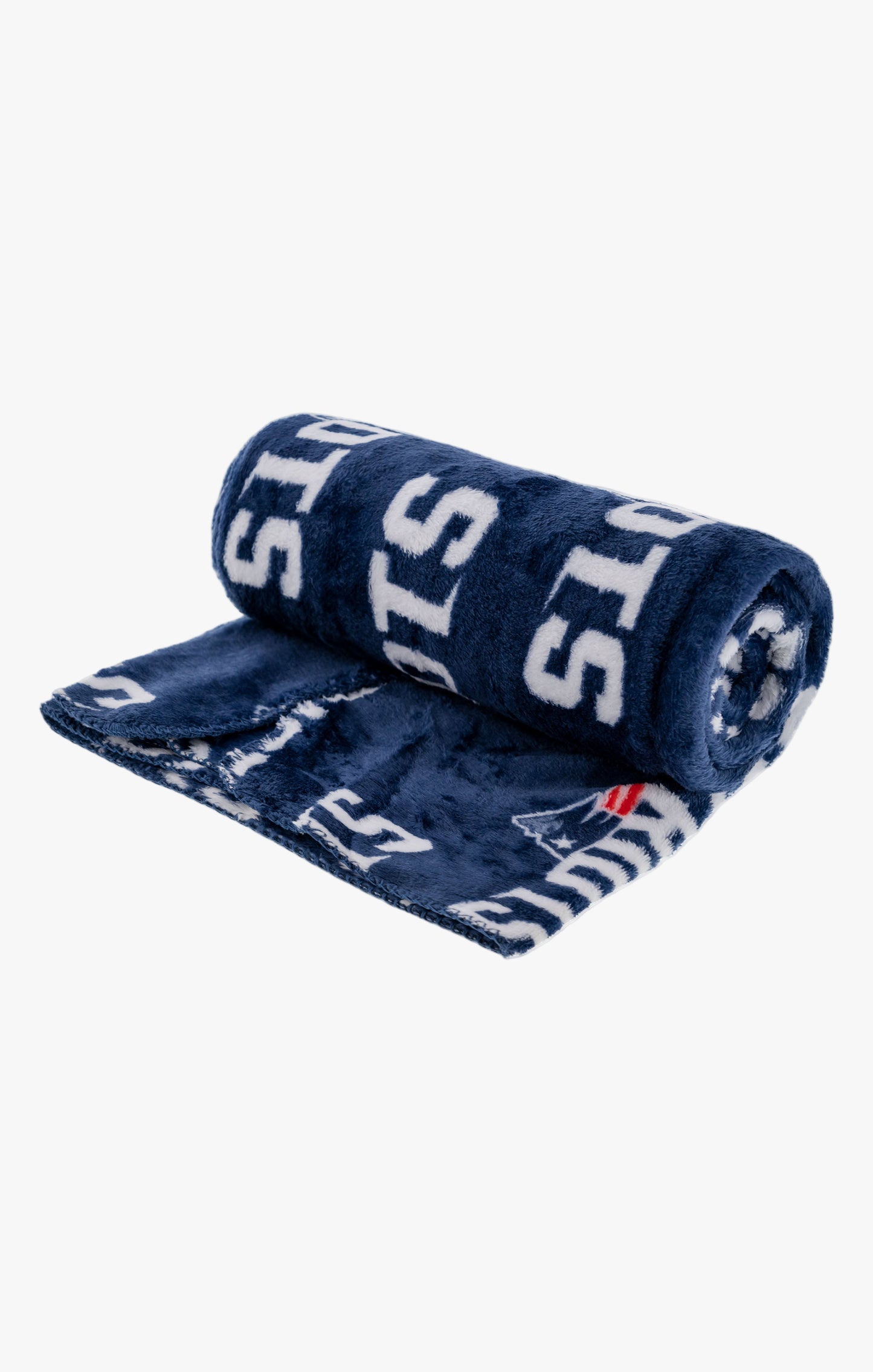 NFL New England Patriots Coral Fleece Softie Travel Throw Blanket