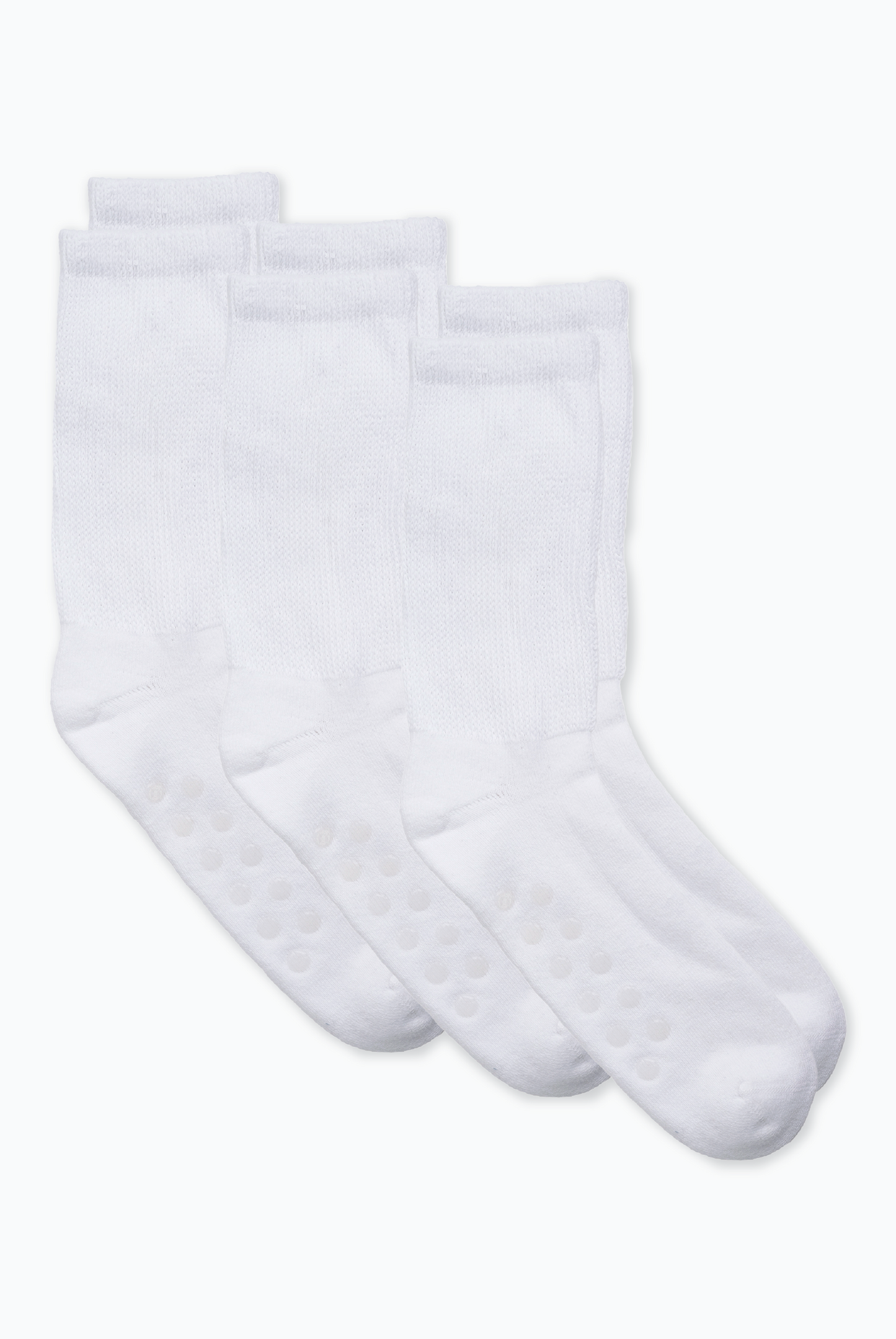 Men's Adaptive Non-Skid & Non-Binding 3-Pack Socks for Easy Dressing