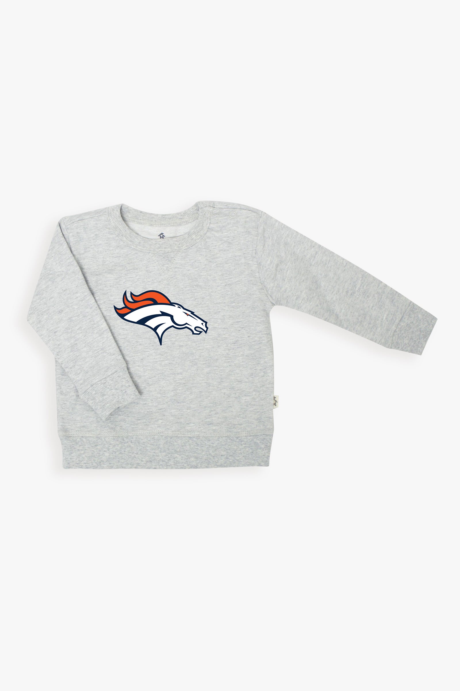 Gertex NFL Toddler French Terry Crewneck Sweater in Grey