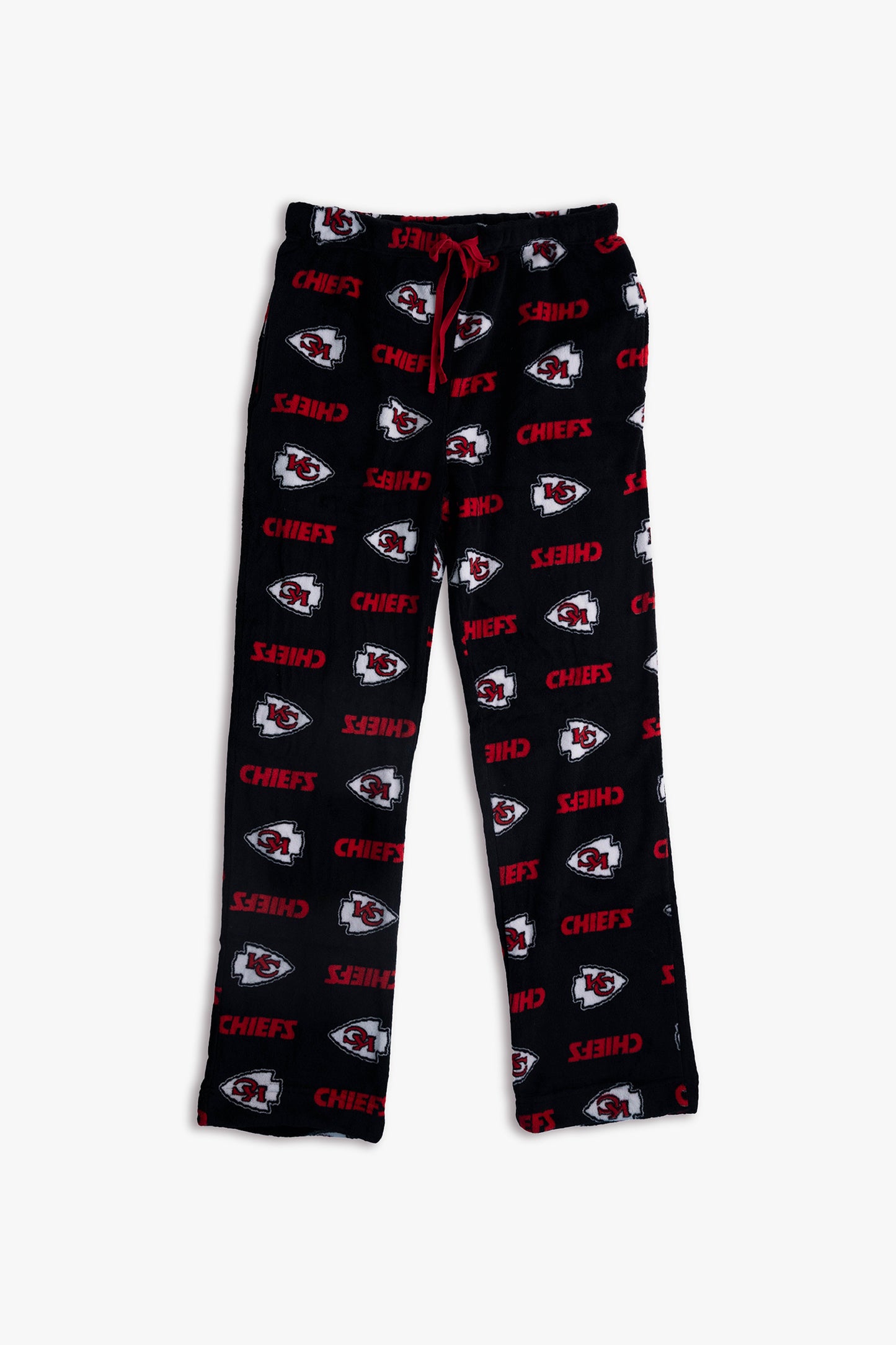 NFL Kansas City Chiefs Men's Softie Coral Fleece Pajama Lounge Pants