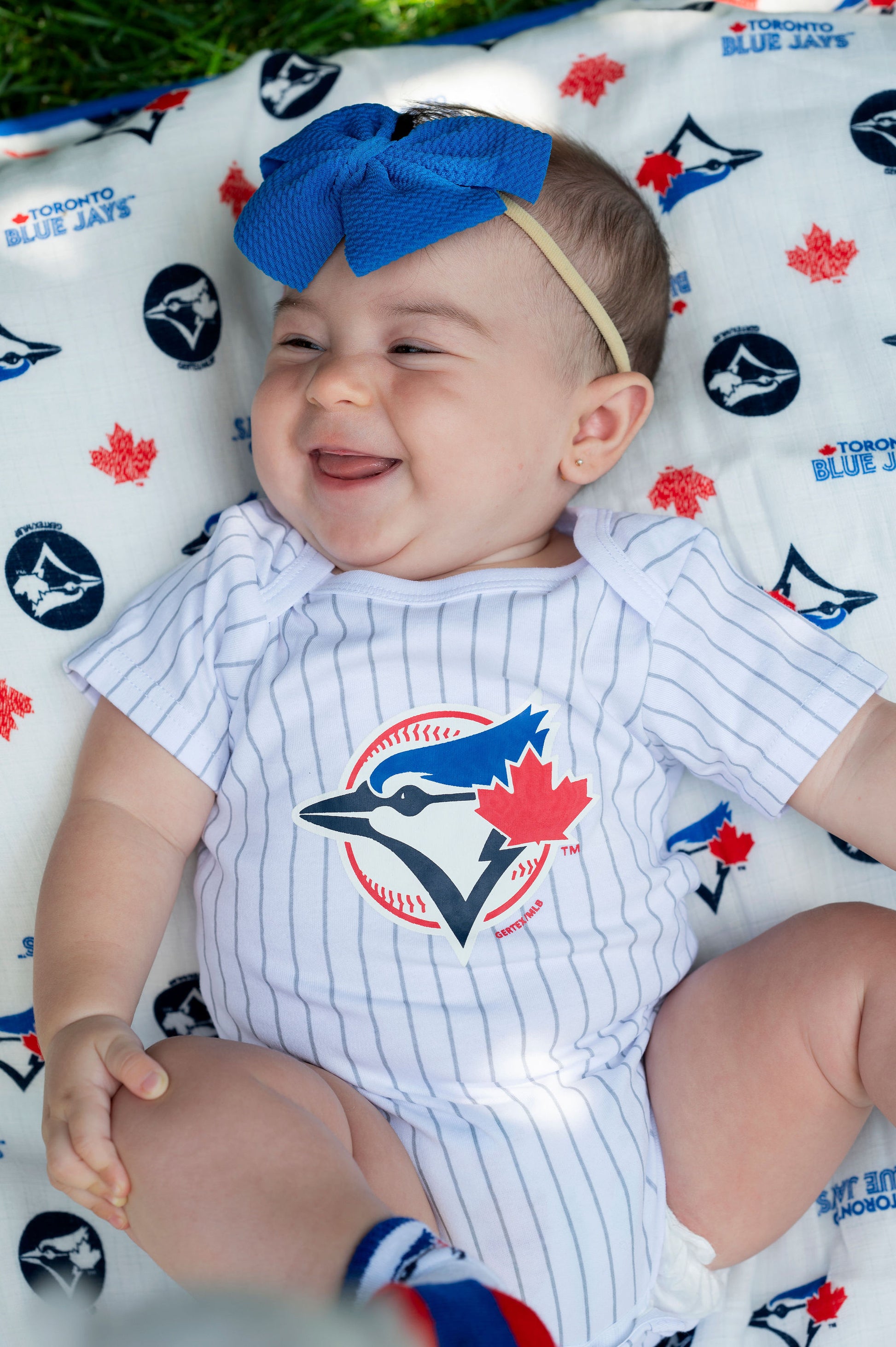 Gertex MLB Toronto Blue Jays 3-Pack Baby Bodysuits