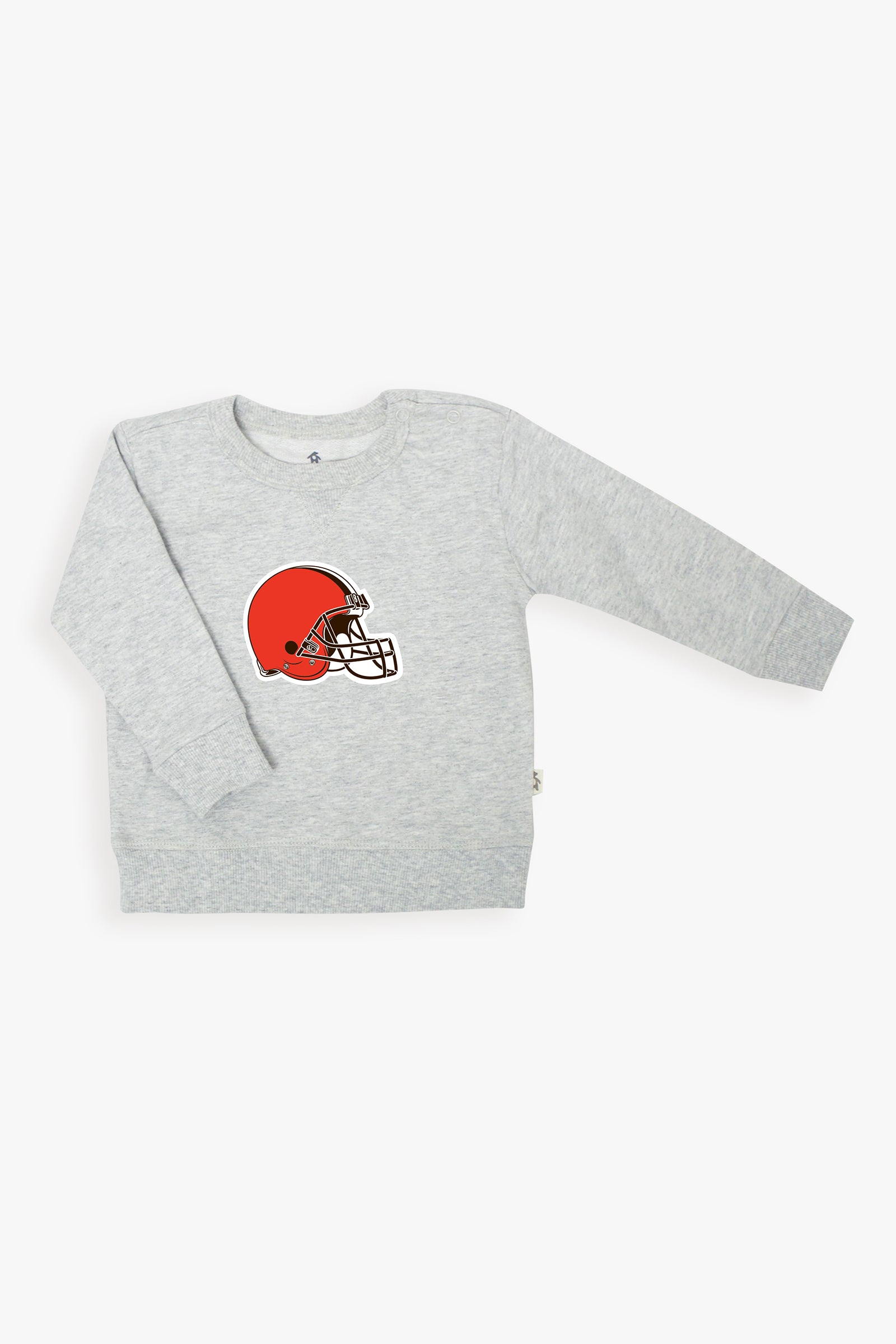 Gertex NFL Baby French Terry Crewneck Sweater in Grey