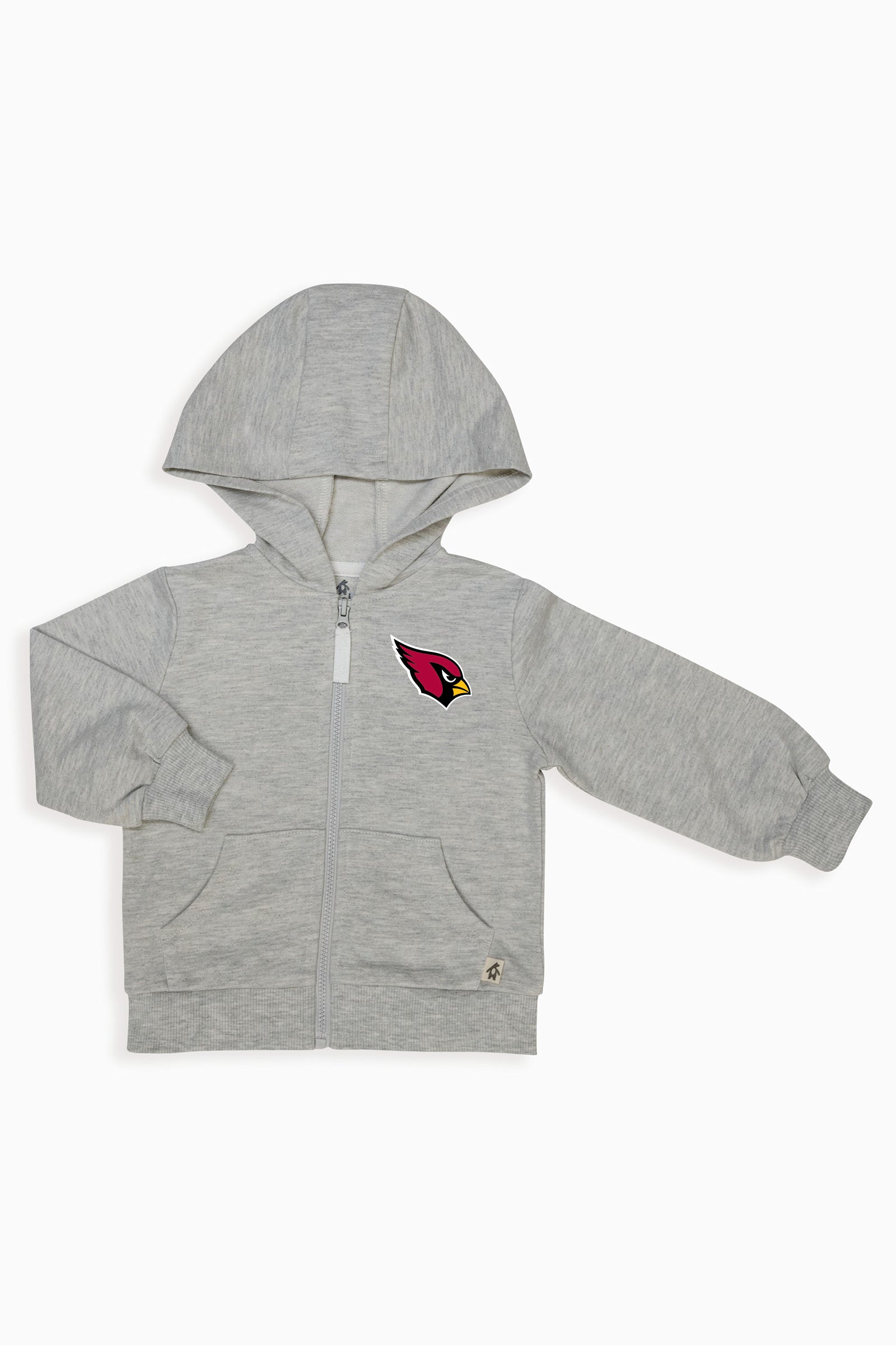 Gertex NFL Baby Grey French Terry Zip-Up Hoodie