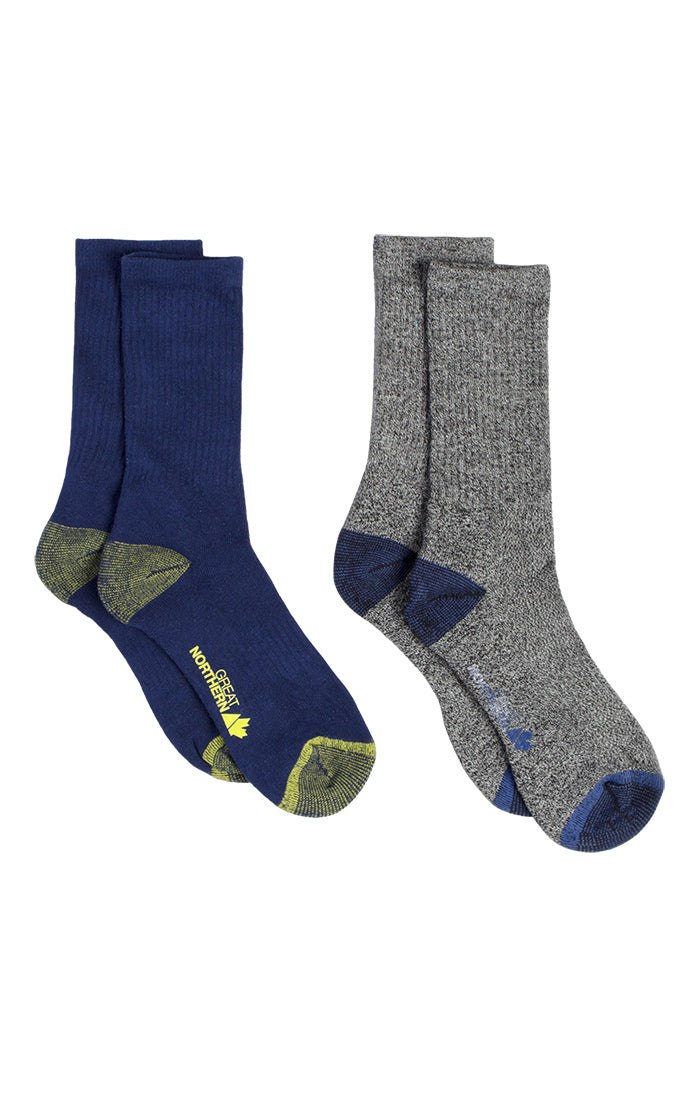 2-Pack Men's Crew Socks