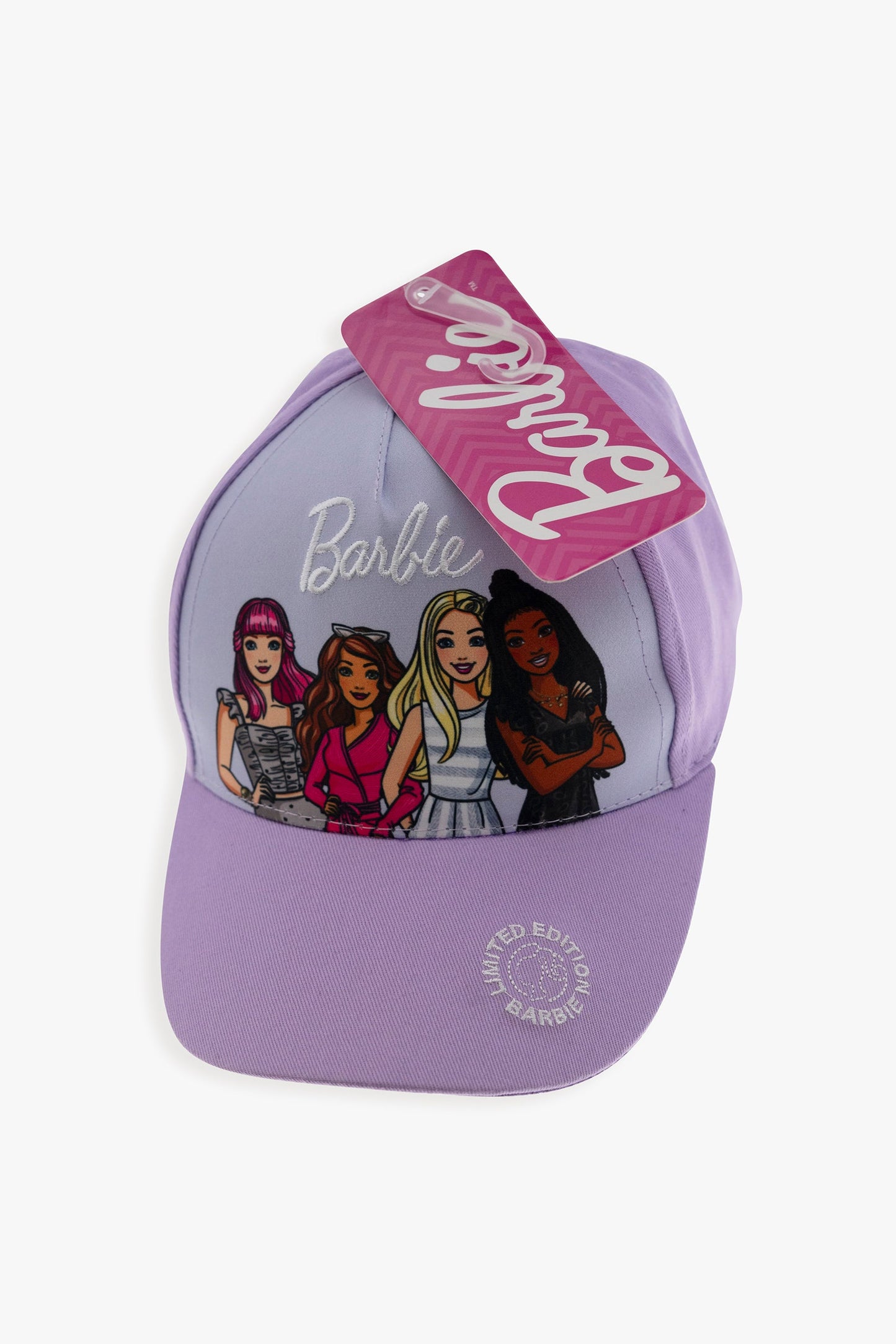 Gertex Barbie Youth Girls Baseball Cap Hat in Purple