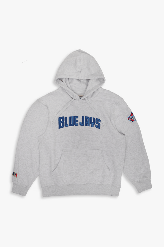 Toronto Blue Jays Cooperstown Collection Hoodie with Puff Print, Retro MLB Sweatshirt, S-XXL
