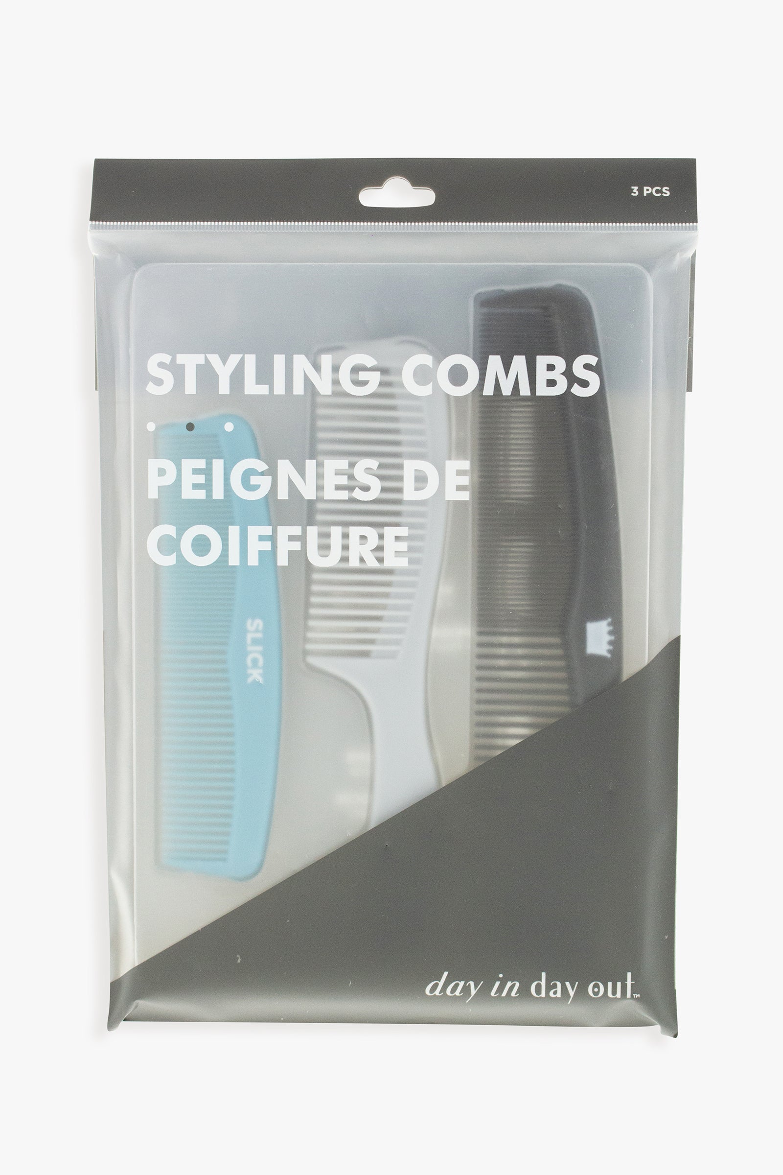 3-Pack Men's Hair Comb Set