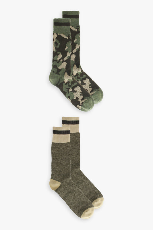 Camouflage Men's Winter Boot Socks