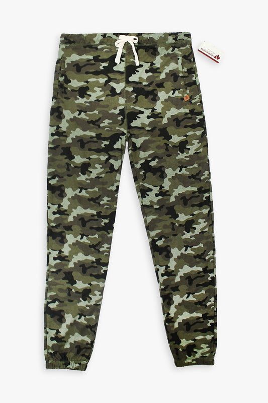 Ladies Camouflage French Terry Sweatpants