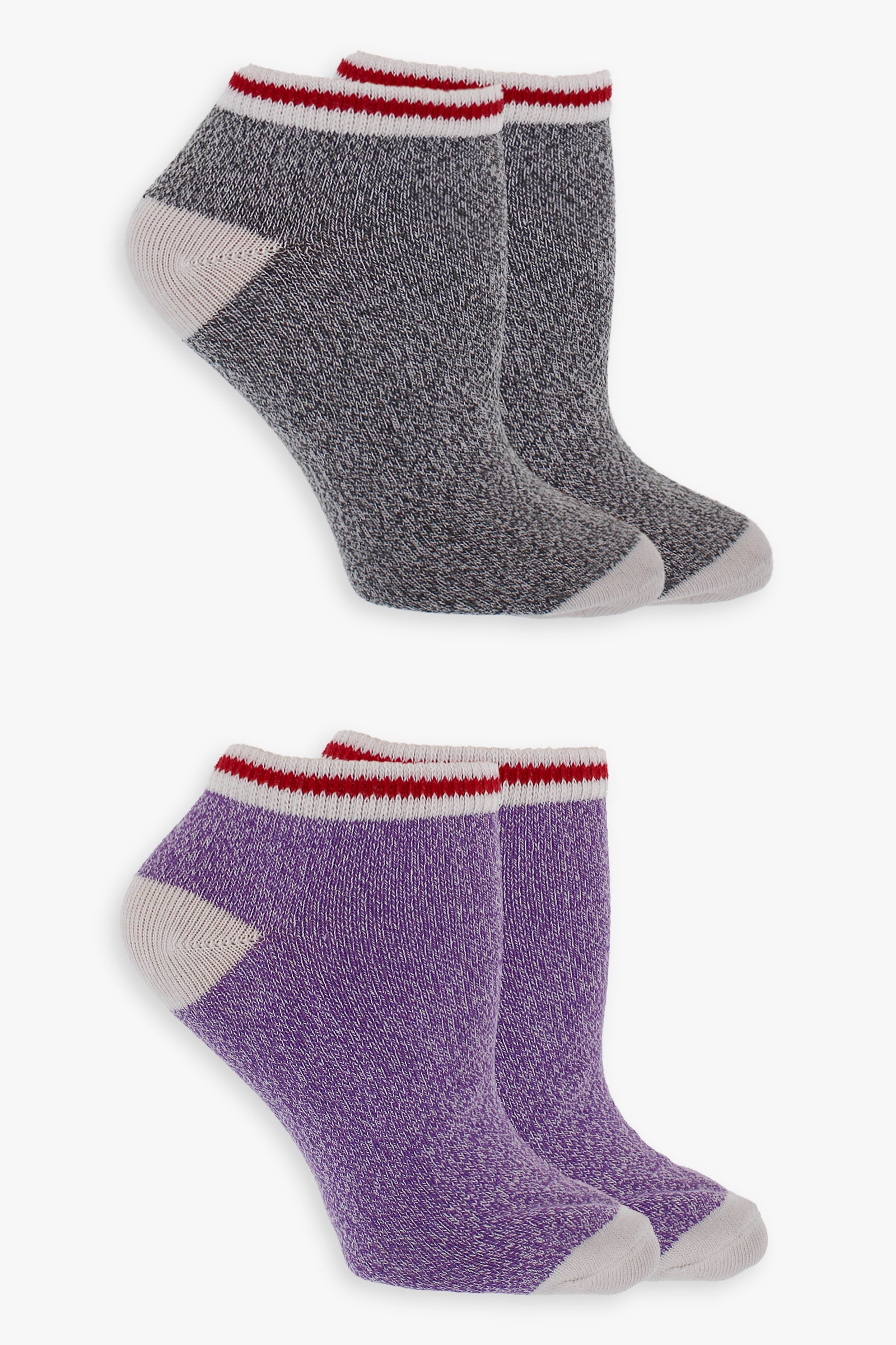 Great Northern Ladies 2-Pack No Show Socks