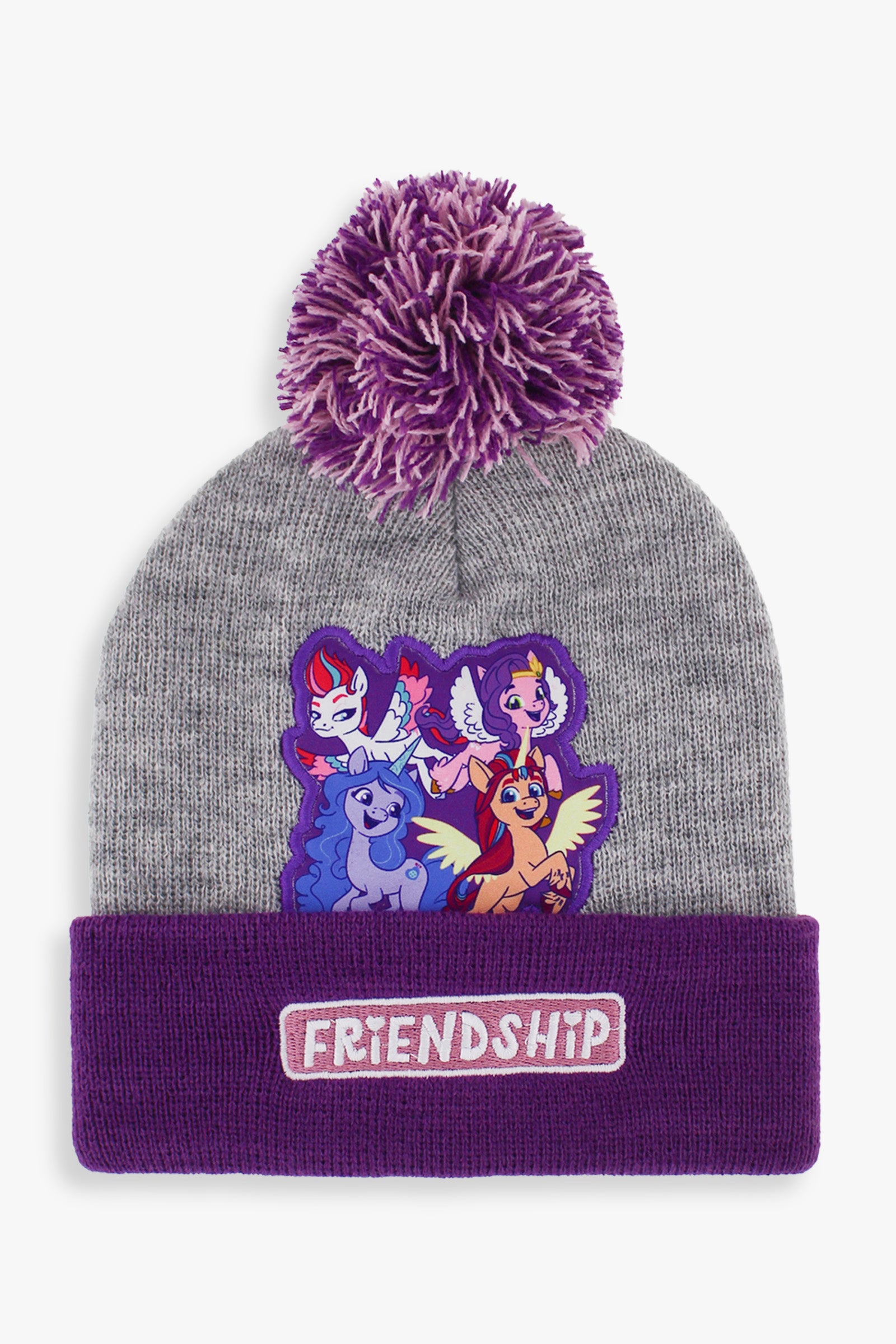 Gertex My Little Pony Girls Winter Toque with Pom-pom | Size 4-6X