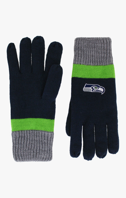 NFL Seattle Seahawks Men's Lined Winter Cold Weather Gloves