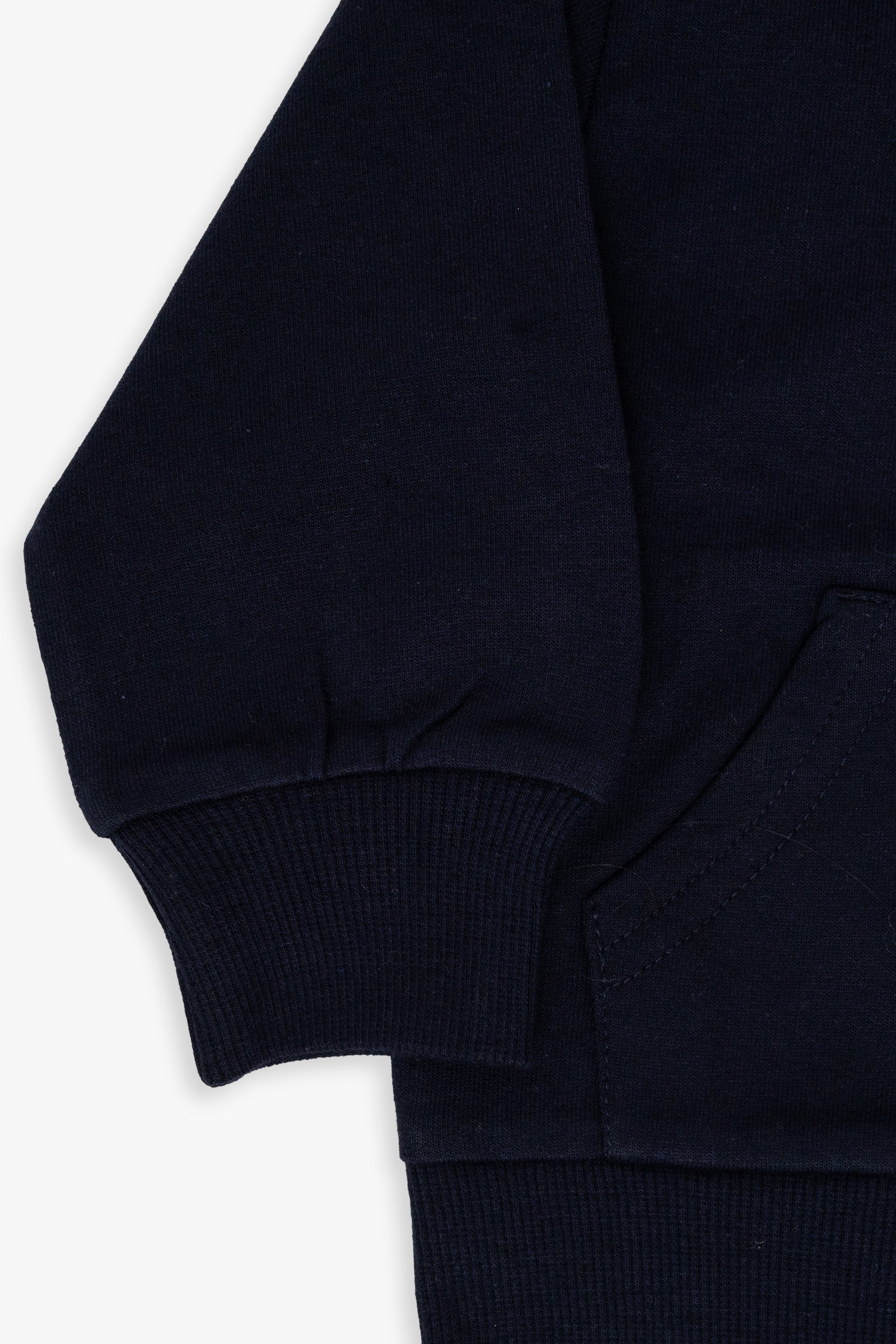 Navy Baby French Terry Hoodie