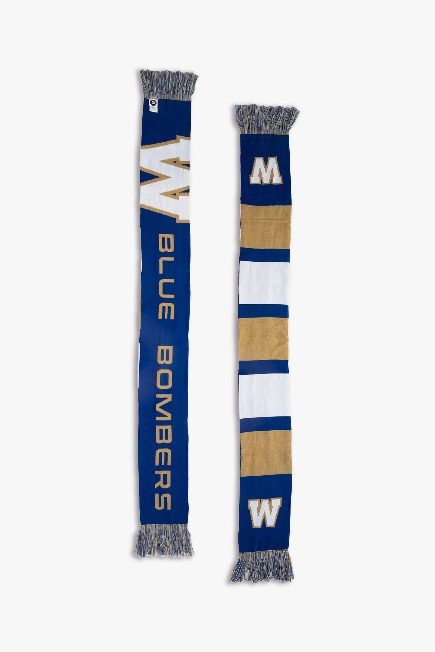 CFL Winnipeg Blue Bombers Canadian Football League Adult Fan Scarf for Cold Weather | 150cm x 18cm