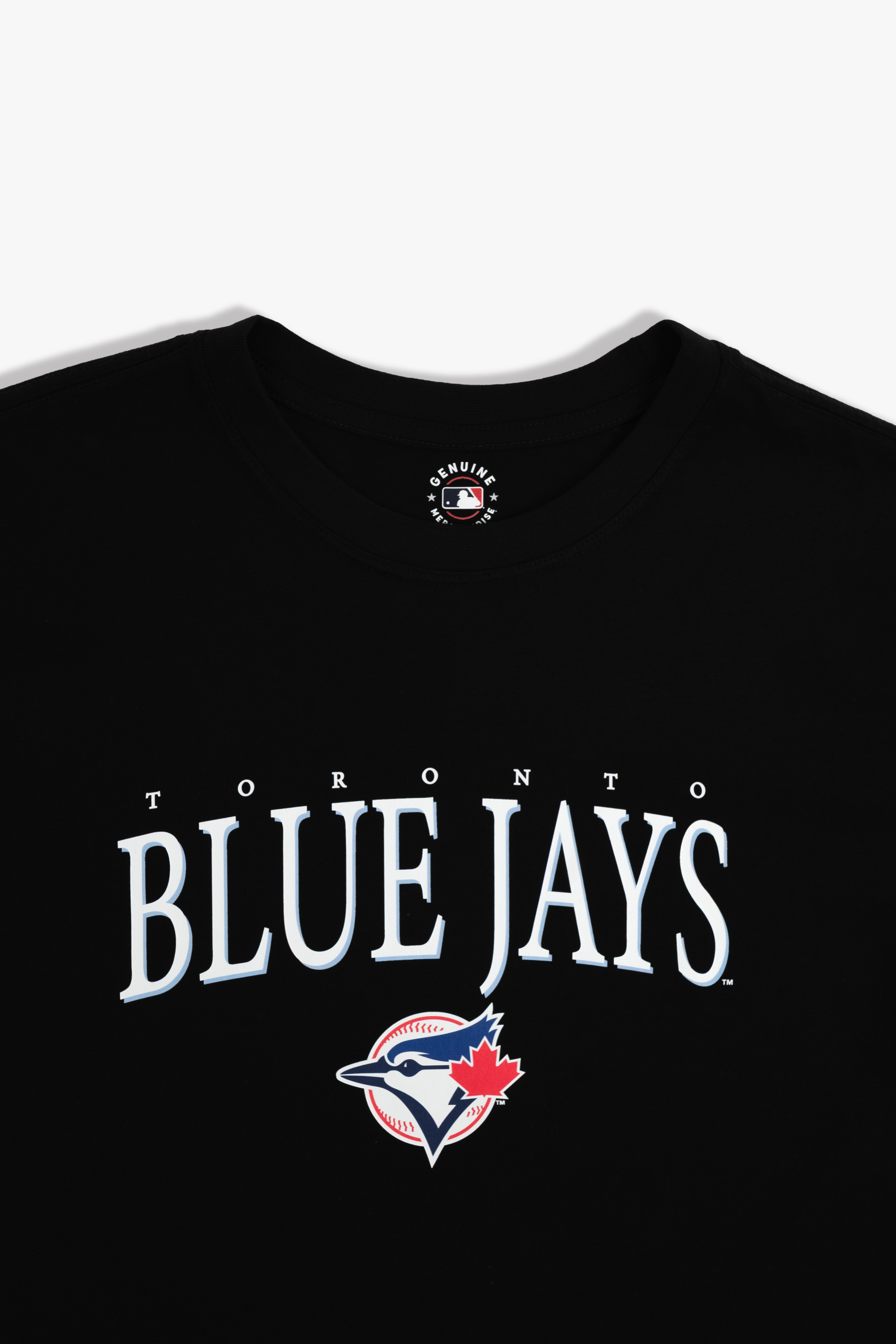 Toronto Blue Jays T-Shirt MLB Adult Cloud Wash Tee, Unisex XS-XXL, Black, White, Heather Grey