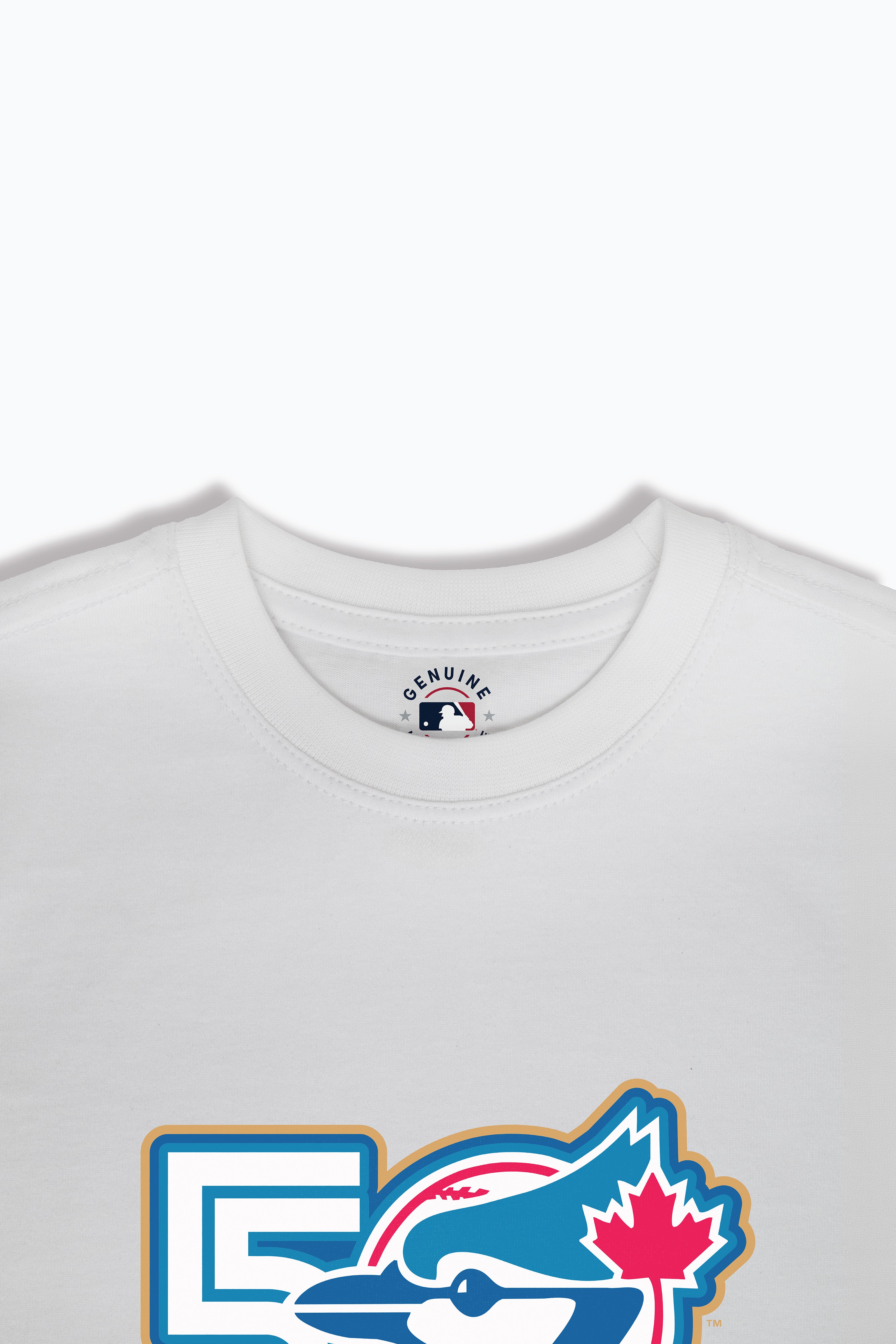 50th Anniversary Toronto Blue Jays Baby/Toddler T-Shirt, Soft Cloud Wash Combed Cotton, 6M-4T