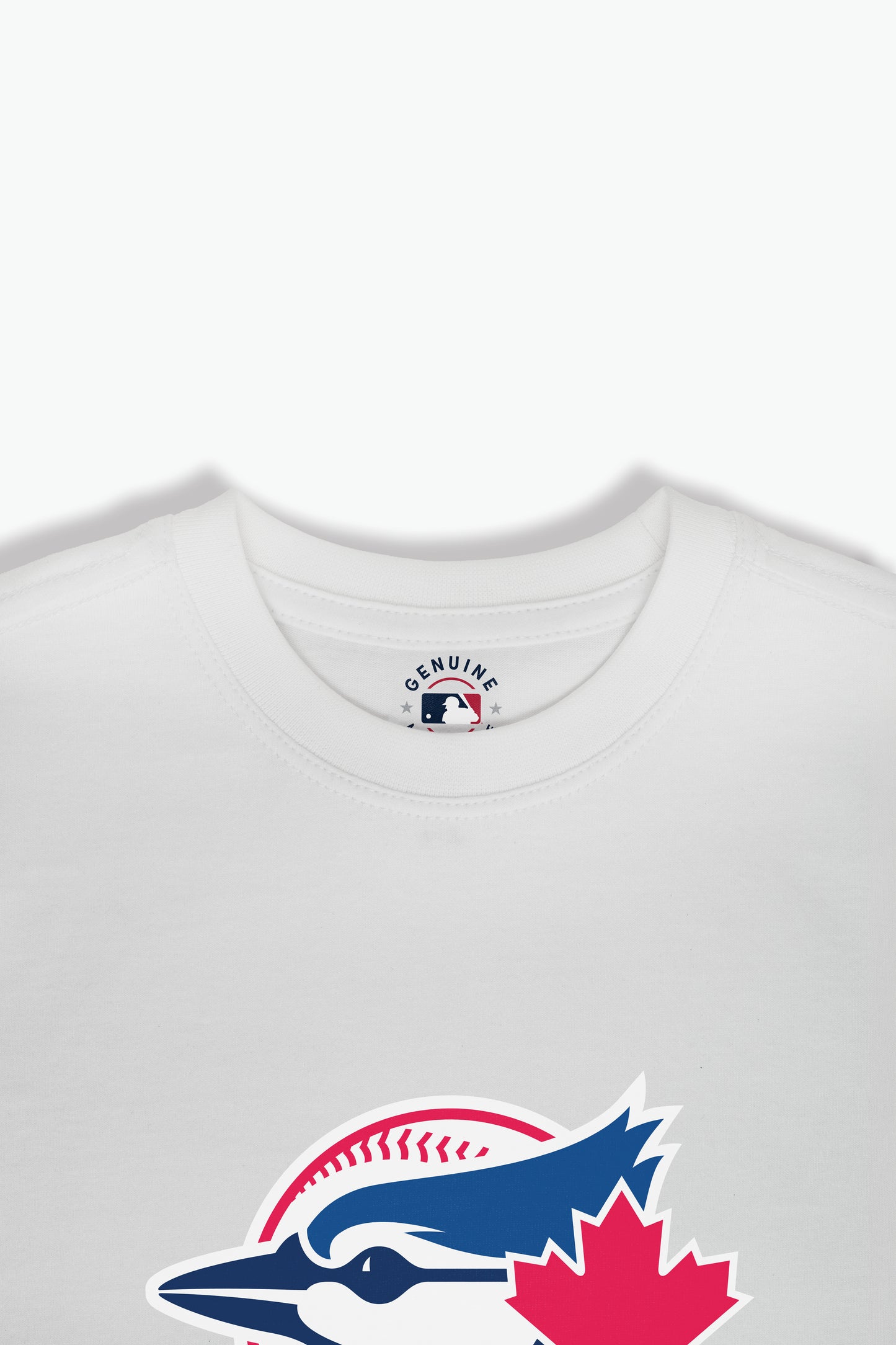 White MLB Toronto Blue Jays Baby/Toddler T-Shirt, Soft Combed Cotton, 6M-4T