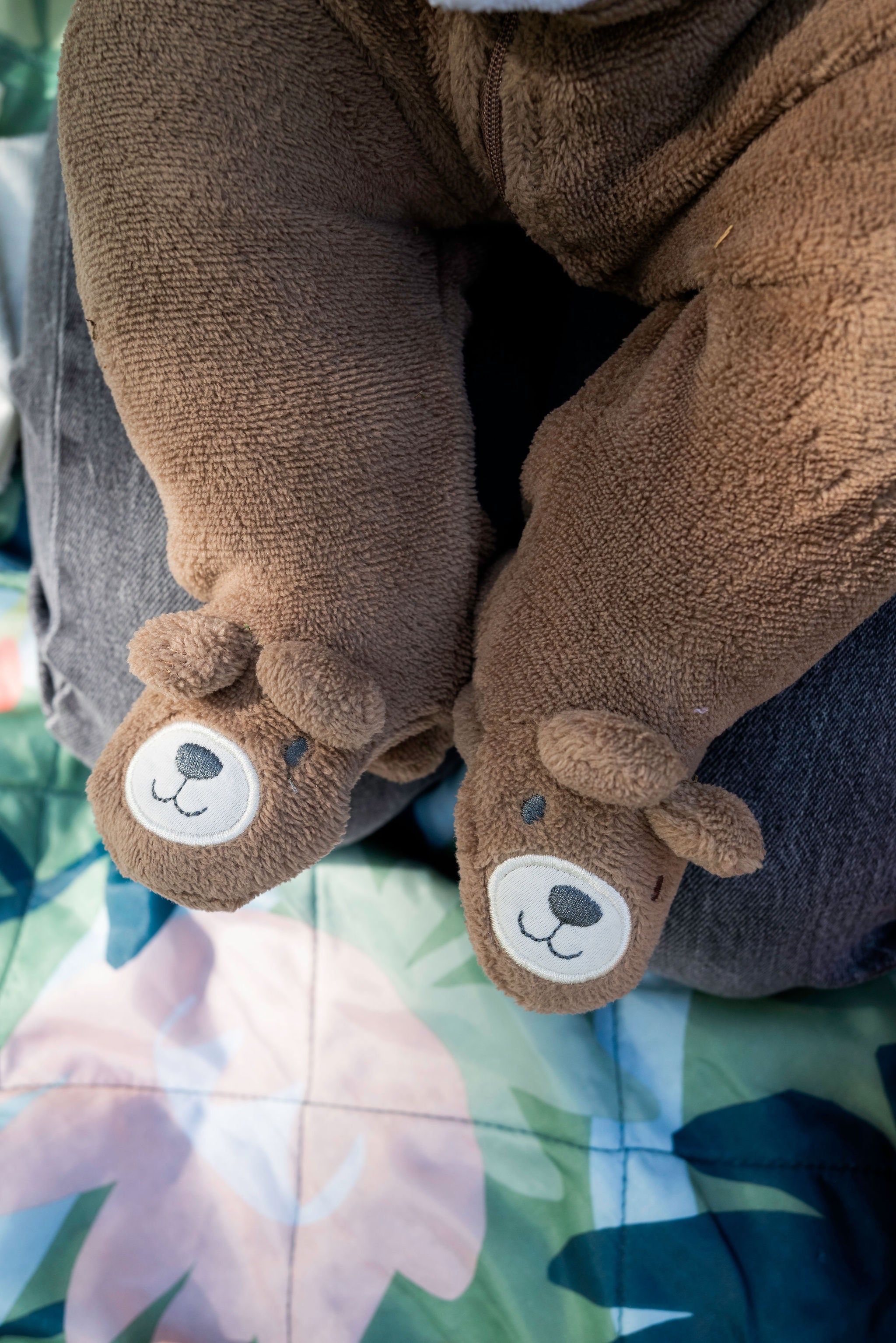 Bear Baby Plush Softie Animal Costume With Ears