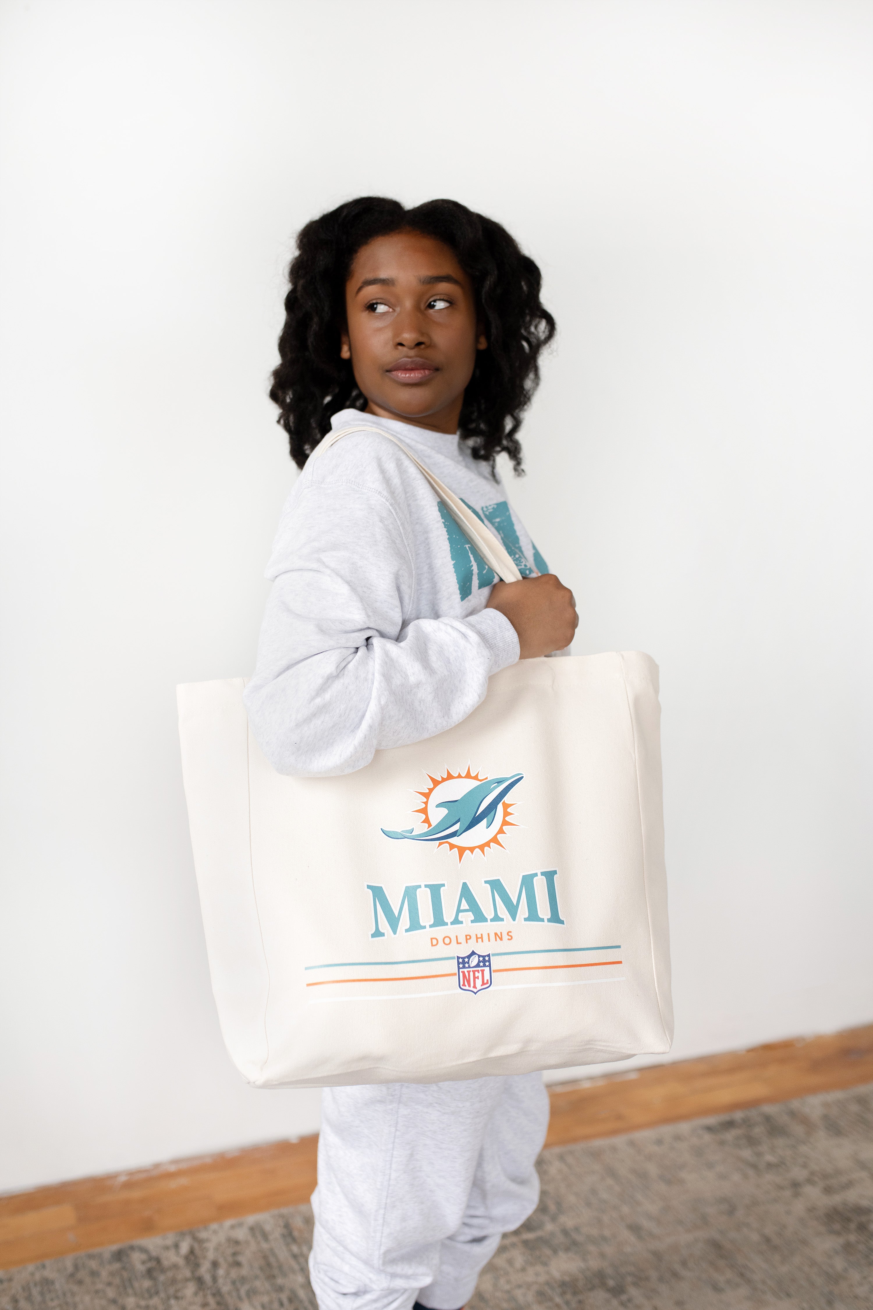 NFL Miami Dolphins NFL Canvas Tote Bag