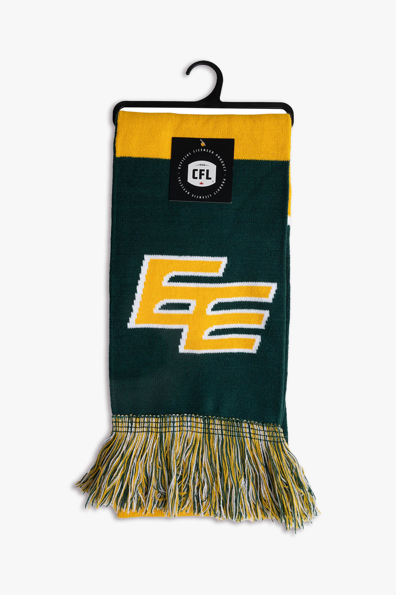 CFL Edmonton Elks Canadian Football League Adult Fan Scarf for Cold Weather | 150cm x 18cm