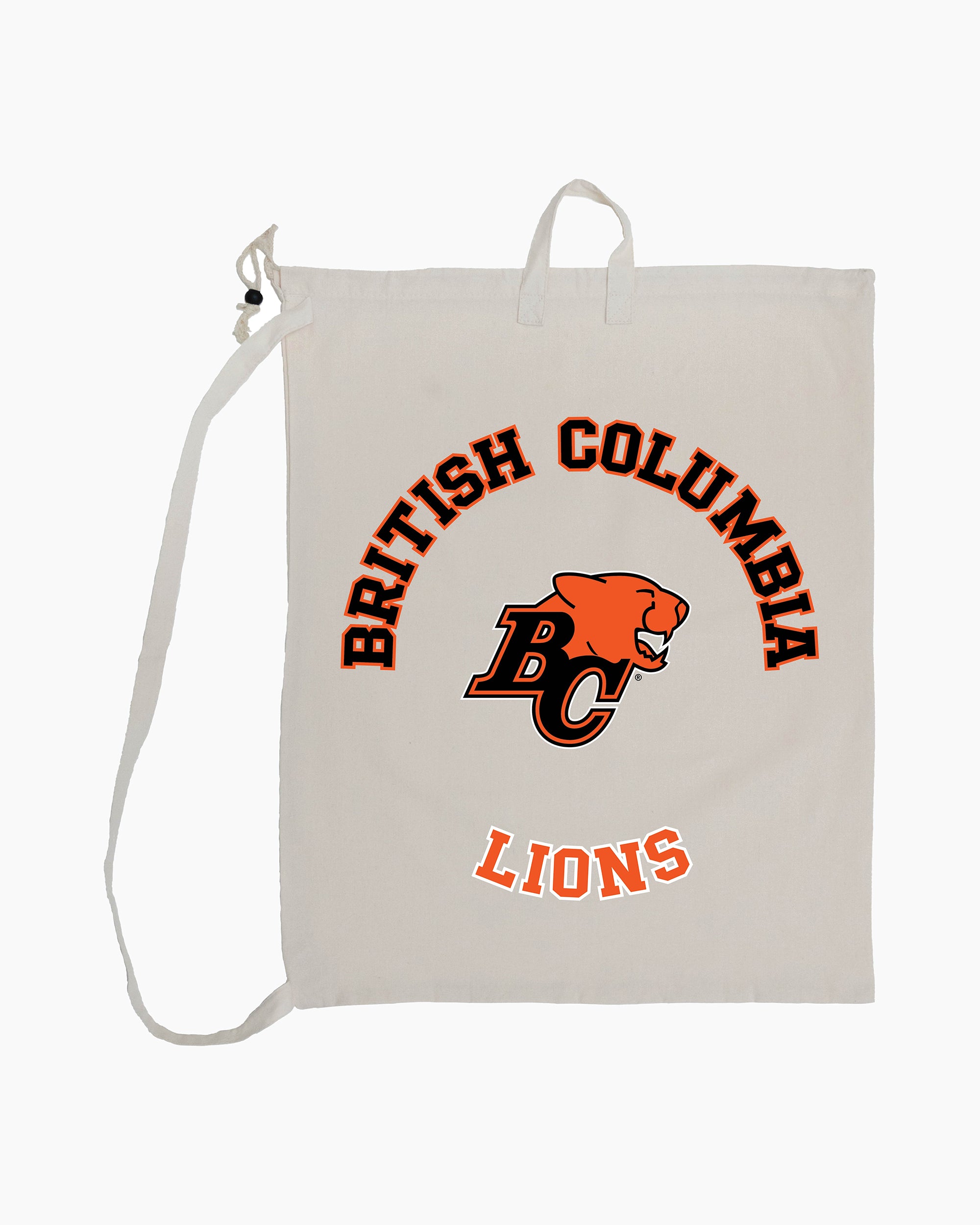 CFL Canvas Travel Laundry Bag With Drawstring and Shoulder Strap