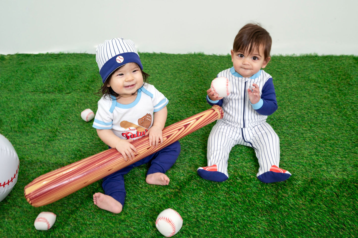 Baby 5-Piece Layette Baseball Sport Set