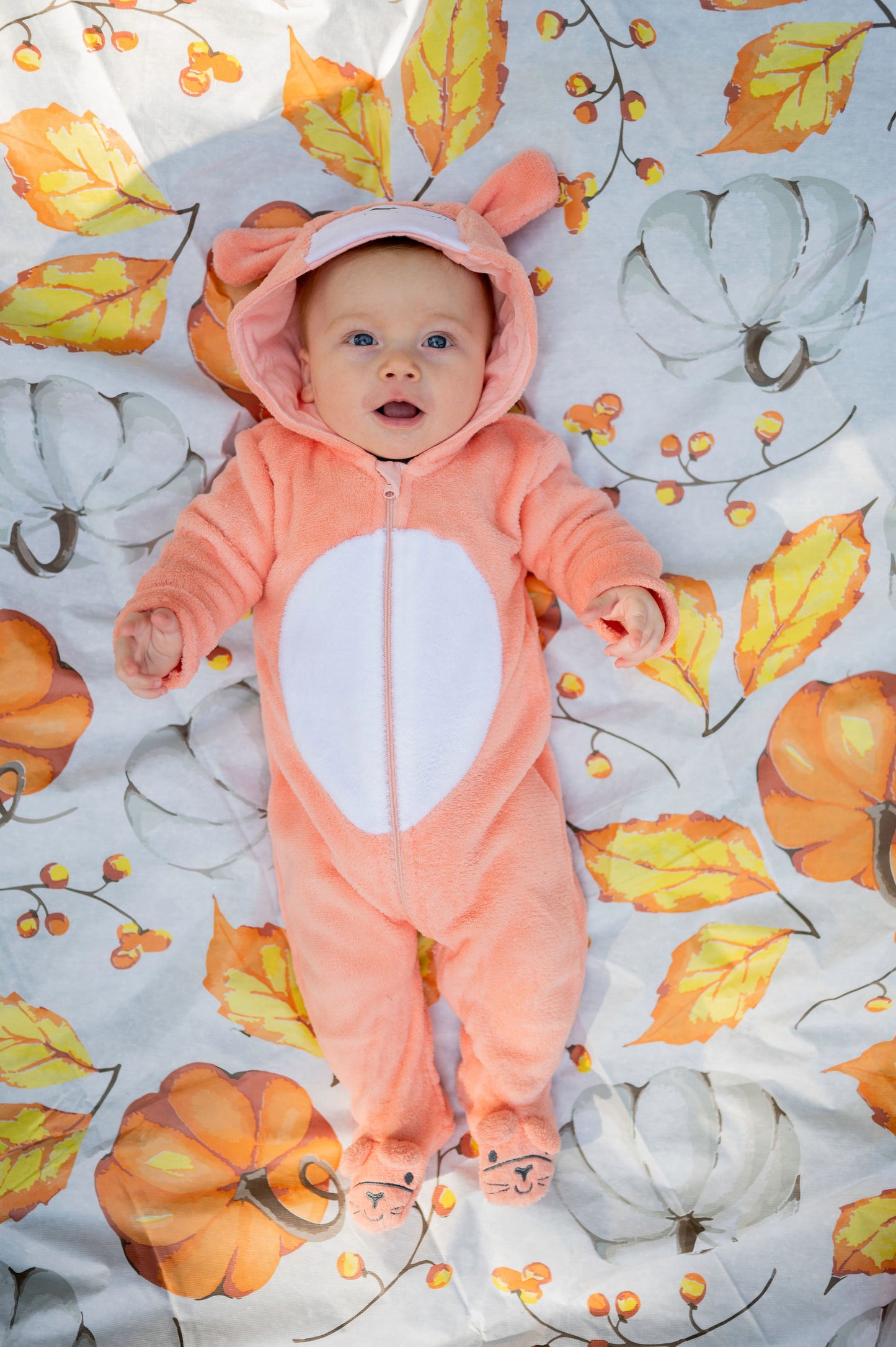 Bunny Baby Plush Softie Animal Costume With Ears