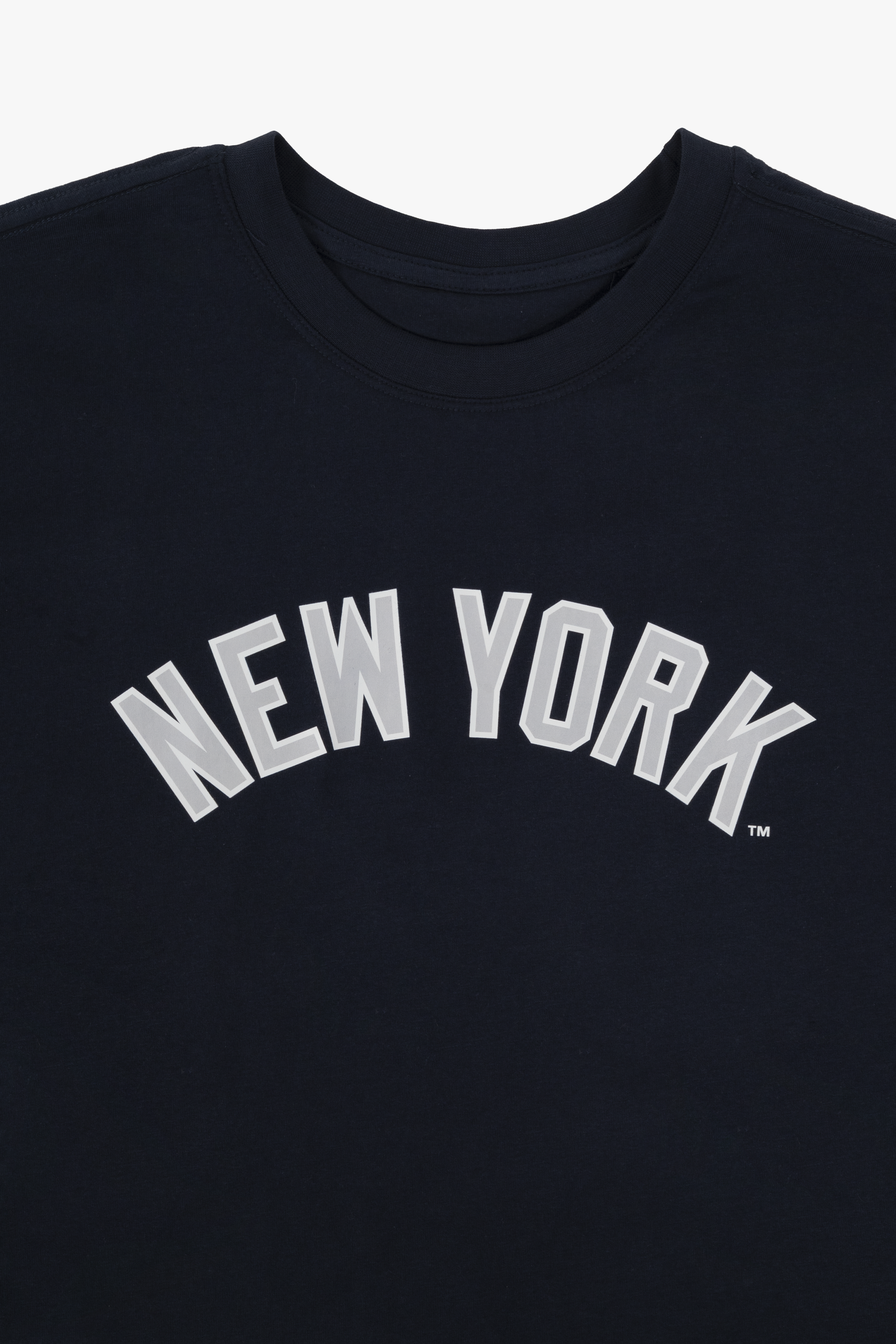 MLB New York Yankees Adult Cloud Navy T-Shirt, 100% Cotton Tee, Men Women XS-2XL