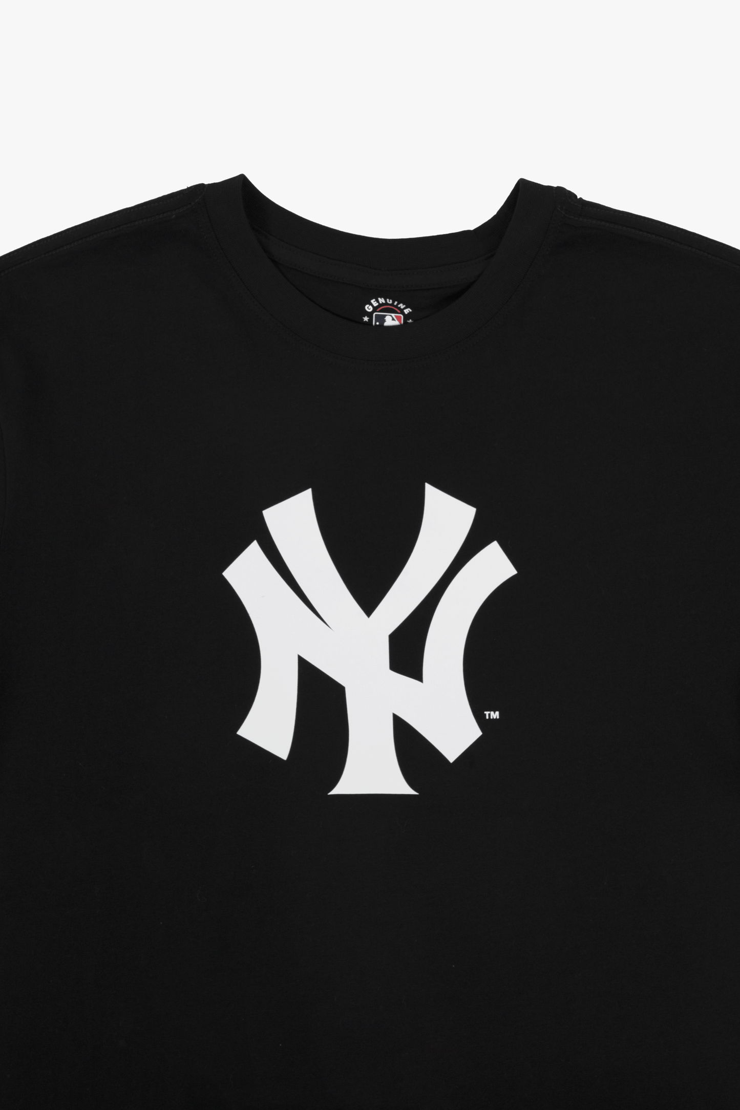 MLB New York Yankees Adult Cloud Black T-Shirt, 100% Cotton Tee, Men Women XS-2XL