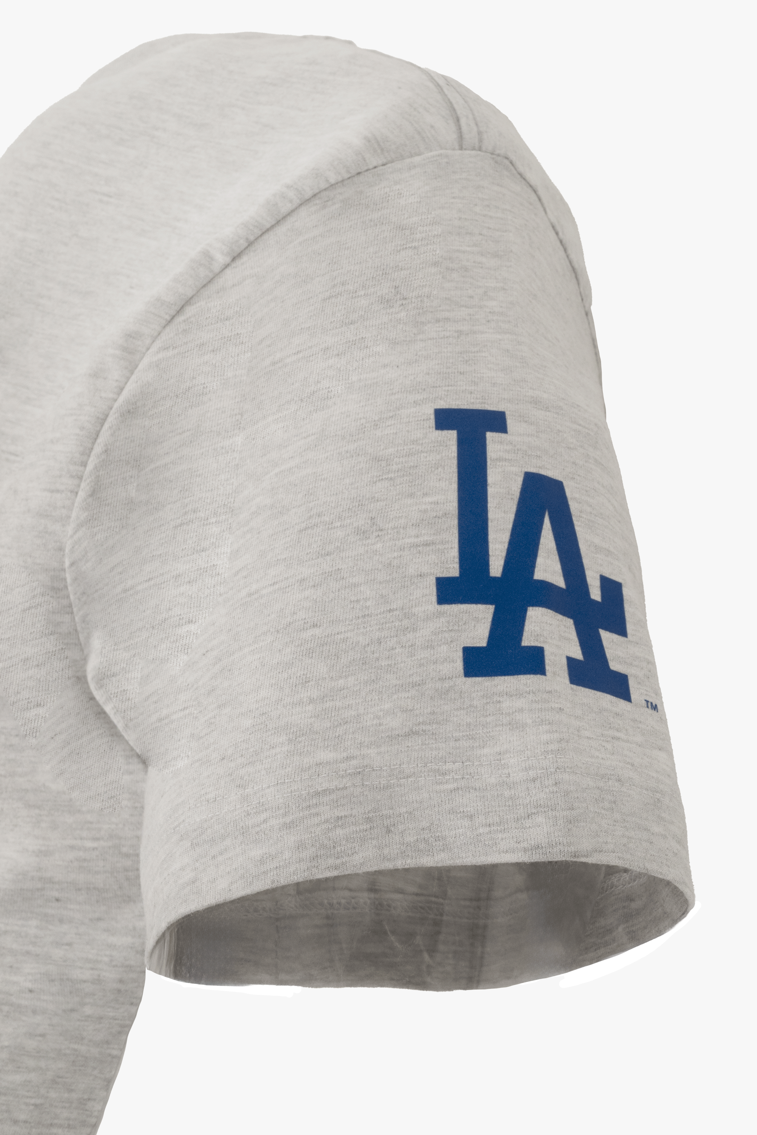 MLB Los Angeles Dodgers Adult Cloud Heather Grey T-Shirt, 100% Cotton Tee, Men Women XS-2XL