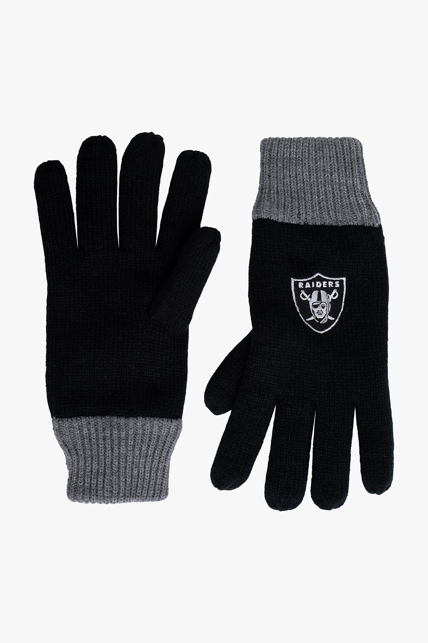 NFL Las Vegas Raiders Men's Lined Winter Cold Weather Gloves