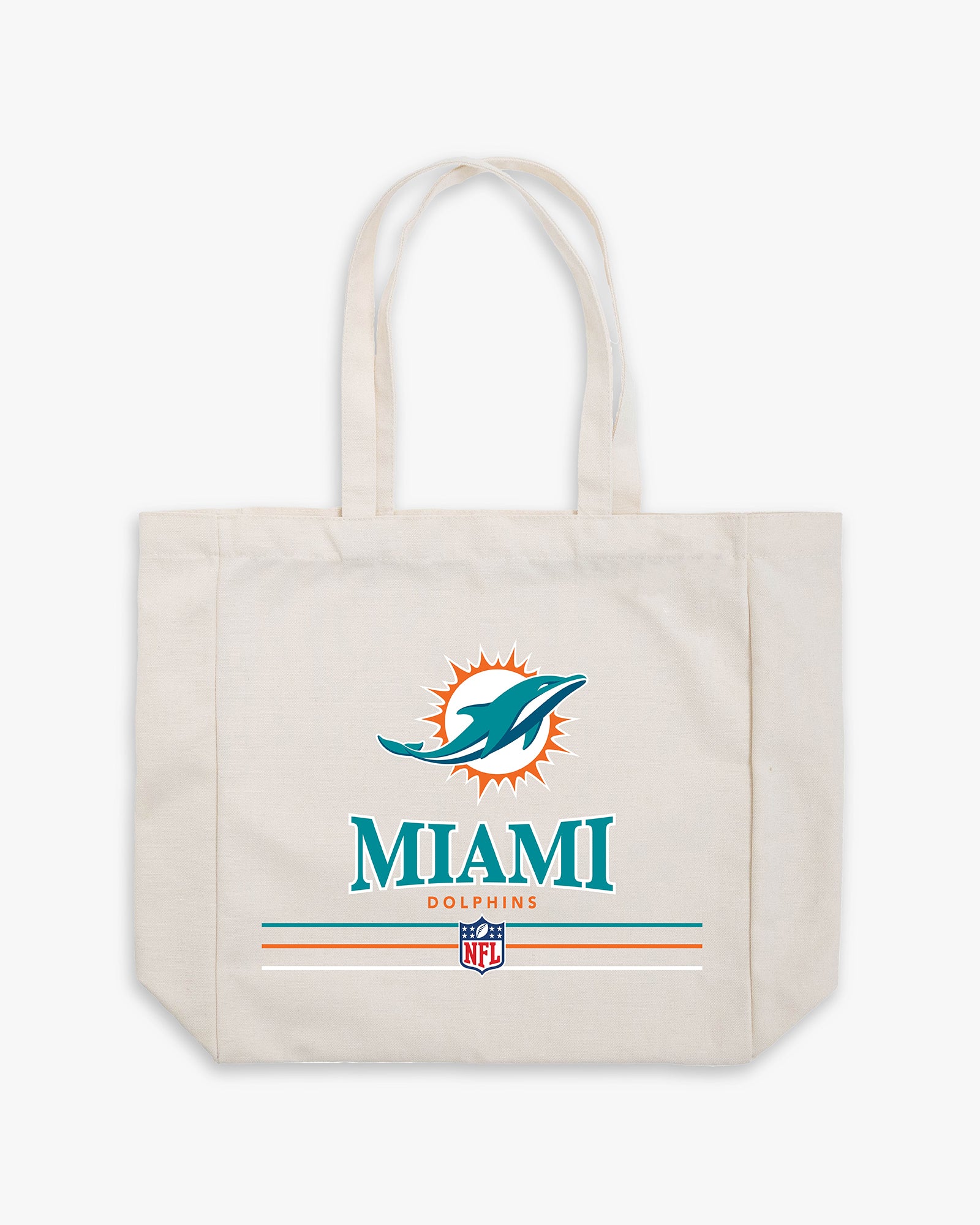Miami Dolphins NFL Canvas Tote Bag