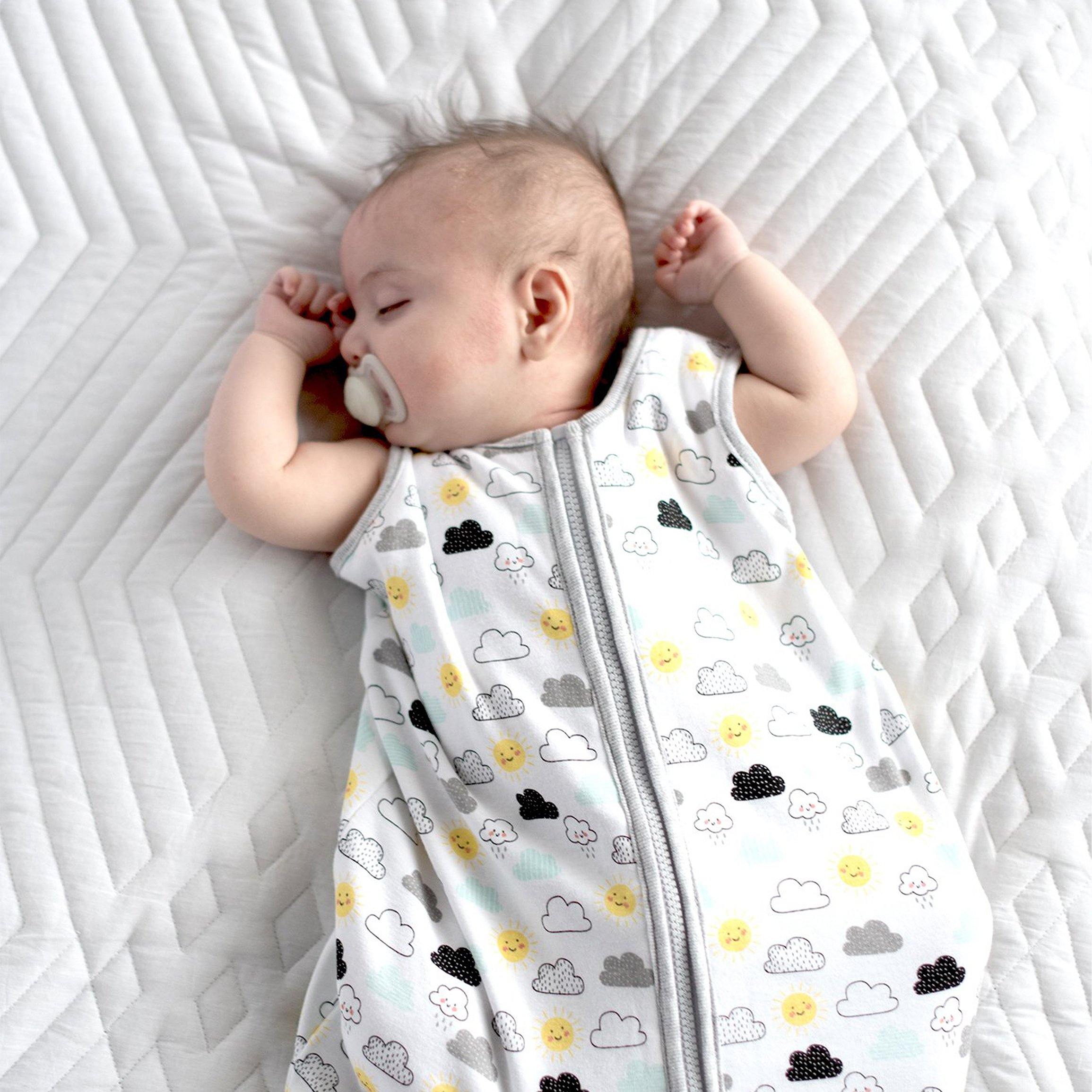 Snugabye Black & White Cloud Sleep Bag