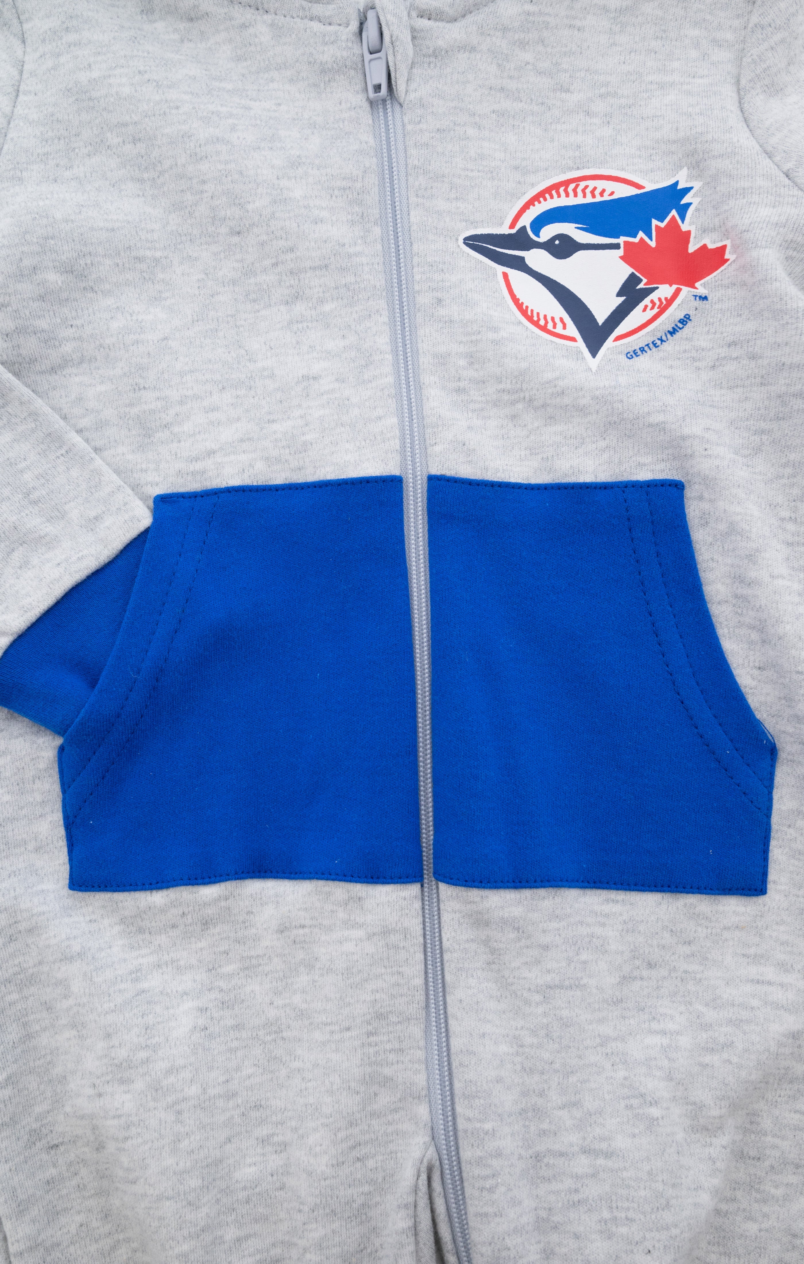 Gertex MLB Toronto Blue Jays Infant Baby Hooded Jumpsuit