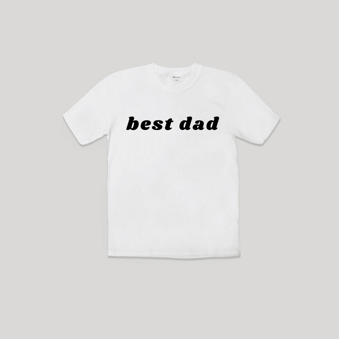 Father's Day BEST DAD Short Sleeve Adult Tee - Snugabye Canada
