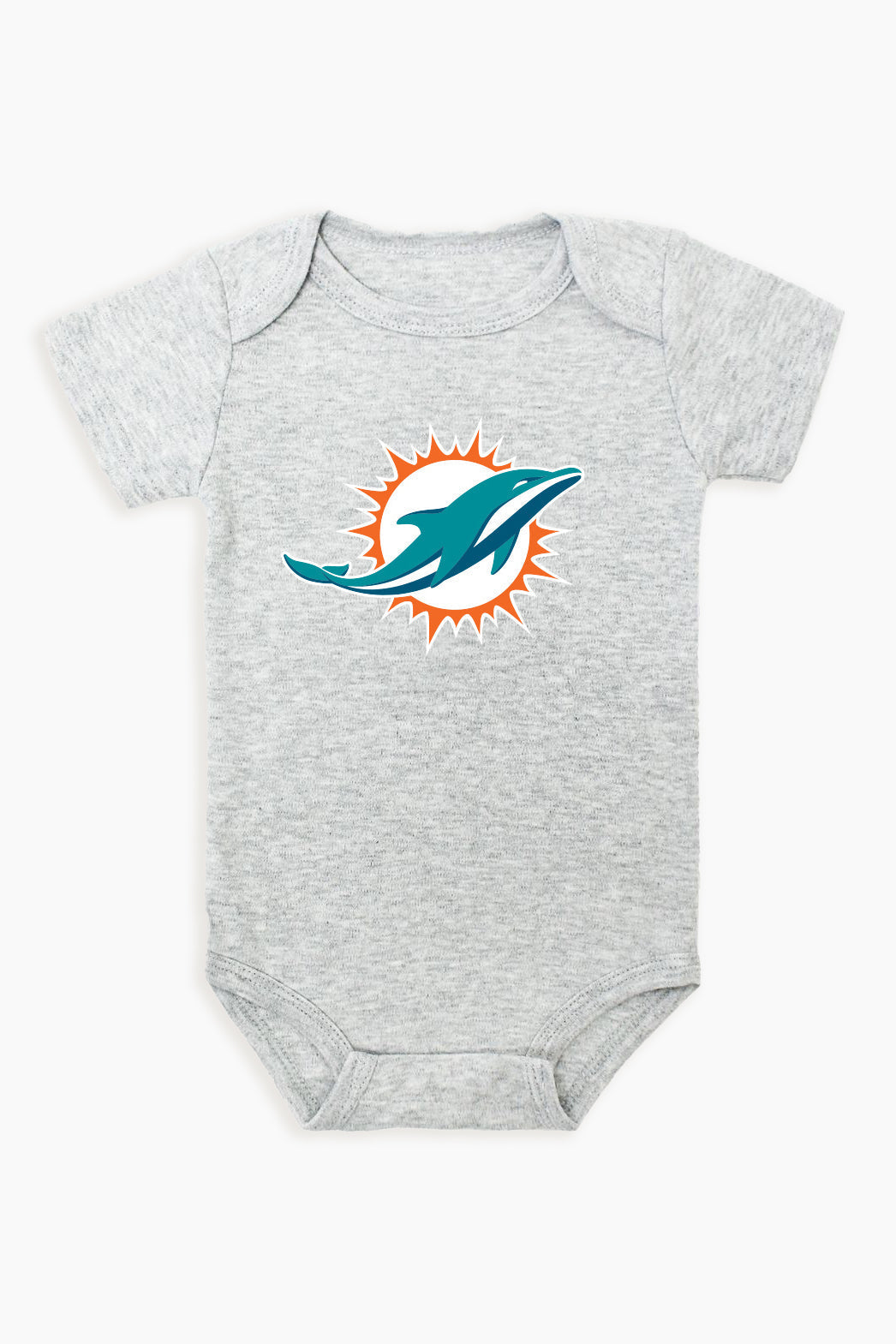 Gertex NFL Grey Baby Short Sleeve Bodysuit - AFC Division